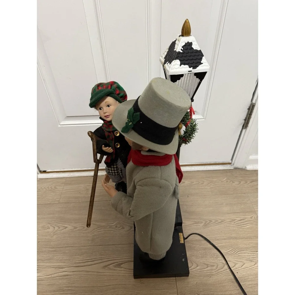 Vtg. Holiday‎ Creations Tiny Tim & Scrooge 36